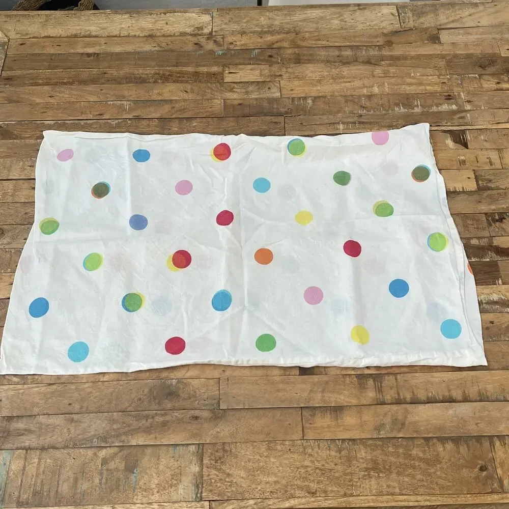 Ikea Linen Polka Dot Duvet Cover 41